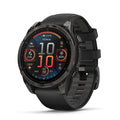 Buy Garmin,Garmin fenix 8 AMOLED 47mm, Carbon Grey DLC Titanium Case, Black Pebble Grey Silicone Strap - Gadcet UK | UK | London | Scotland | Wales| Near Me | Cheap | Pay In 3 | Smart Watches