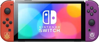 Buy Nintendo,Nintendo Switch Console – 64GB OLED, Scarlet/Violet Edition with Red/Purple Joy-Con(Only Console) - Gadcet UK | UK | London | Scotland | Wales| Near Me | Cheap | Pay In 3 | Video Game Consoles