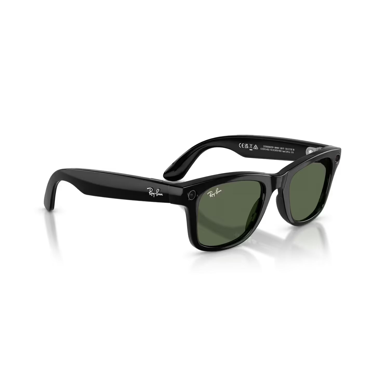 Buy Ray-Ban,Ray-Ban Meta Wayfarer (Gen 2) RW4012 – Shiny Black Frame with G15 Green Lenses - Gadcet UK | UK | London | Scotland | Wales| Near Me | Cheap | Pay In 3 | Smart Glasses