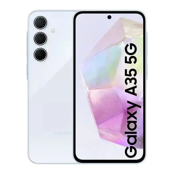 Buy Samsung,Samsung Galaxy A35 5g 128GB, 6GB RAM Dual Sim, Awesome Iceblue- Unlocked - International Model - Gadcet UK | UK | London | Scotland | Wales| Near Me | Cheap | Pay In 3 | Mobile Phone