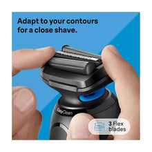 BRAUN Series 5 52-B7000cc Wet & Dry Shaver with SmartCare Centre - Blue