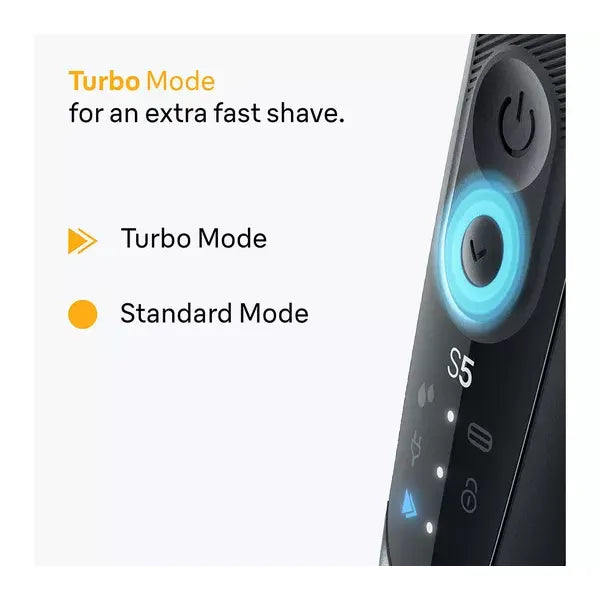 BRAUN Series 5 52-B7000cc Wet & Dry Shaver with SmartCare Centre - Blue
