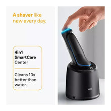 BRAUN Series 5 52-B7000cc Wet & Dry Shaver with SmartCare Centre - Blue