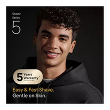 BRAUN Series 5 52-B7000cc Wet & Dry Shaver with SmartCare Centre - Blue