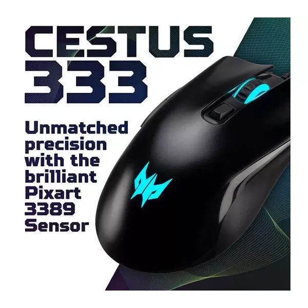 Buy ACER,ACER Predator Cestus 333 RGB Optical Gaming Mouse - Gadcet UK | UK | London | Scotland | Wales| Near Me | Cheap | Pay In 3 | Mice & Trackballs