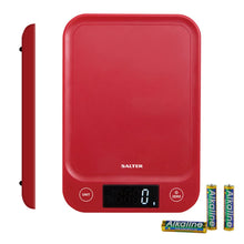 Buy Salter,SALTER 5kg Digital Kitchen Scale - Red - Gadcet UK | UK | London | Scotland | Wales| Near Me | Cheap | Pay In 3 | Smart Scale