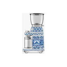 Buy Smeg,Smeg Dolce & Gabbana Mediterraneo Coffee Grinder - Blue/White (CGF01DGBUK) - Gadcet UK | UK | London | Scotland | Wales| Near Me | Cheap | Pay In 3 | Coffee Grinder Accessories