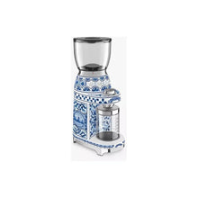 Buy Smeg,Smeg Dolce & Gabbana Mediterraneo Coffee Grinder - Blue/White (CGF01DGBUK) - Gadcet UK | UK | London | Scotland | Wales| Near Me | Cheap | Pay In 3 | Coffee Grinder Accessories