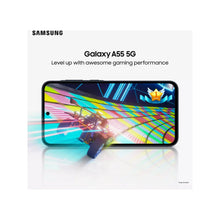 Samsung Galaxy A55 5G 256GB 8GB RAM, Dual SIM, Awesome Navy, Unlocked Smartphone - 6