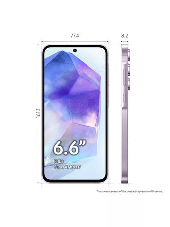 Buy Samsung,Samsung Galaxy A55 5g 128GB, 8GB RAM Dual Sim, Awesome Lilac - Unlocked - International Model - Gadcet UK | UK | London | Scotland | Wales| Near Me | Cheap | Pay In 3 | Mobile Phone