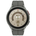 Samsung,Samsung Galaxy Watch5 Pro 45mm 4G LTE Smart Watch, 3 Year Manufacturer Warranty, Grey Titanium (UK Version) - Gadcet.com