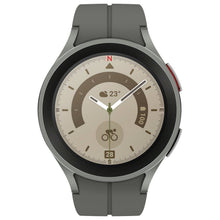 Samsung,Samsung Galaxy Watch5 Pro 45mm 4G LTE Smart Watch, 3 Year Manufacturer Warranty, Grey Titanium (UK Version) - Gadcet.com