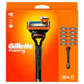 Buy Gillette,GILLETTE FUSION5 VALUE PACK: HANDLE + 10 RAZOR BLADES - Gadcet UK | UK | London | Scotland | Wales| Ireland | Near Me | Cheap | Pay In 3 | Health & Beauty