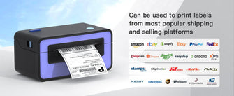 Buy POLONO,POLONO PL60 Thermal Label Printer - 4x6 Shipping Label Printer, Compatible with Amazon, Shopify, eBay, Etsy, Royal Mail, FedEx, UPS - Gadcet UK | UK | London | Scotland | Wales| Near Me | Cheap | Pay In 3 | Desktop Thermal Label Printers