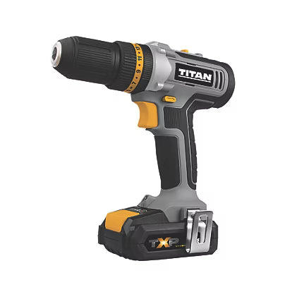 Buy TITAN,Titan TTI884COM 18V TXP Cordless Combi Drill – High-Torque 3-in-1 Hammer Drill & Driver with 2 x 2.0Ah Li-Ion Batteries - Gadcet UK | UK | London | Scotland | Wales| Near Me | Cheap | Pay In 3 | Hammer Drills