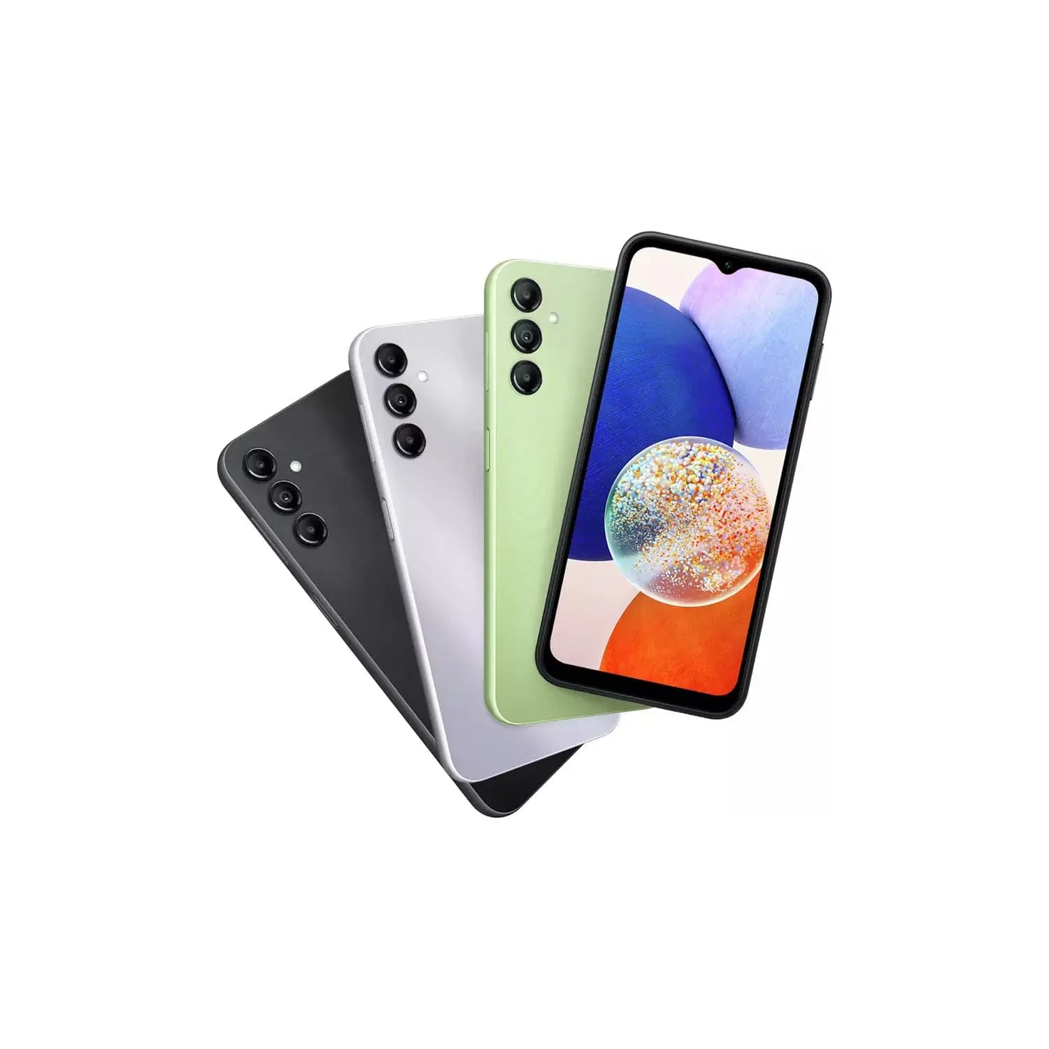 Samsung,Samsung Galaxy A14 5G 4GB RAM 64GB Storage Dual Sim - Light Green - Unlocked - International Model - Gadcet.com