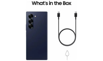 Buy Samsung,Samsung Galaxy Z Fold6 5G 512GB SIM-Free Navy Unlocked Mobile Phone - Gadcet UK | UK | London | Scotland | Wales| Near Me | Cheap | Pay In 3 | Unlocked Mobile Phone