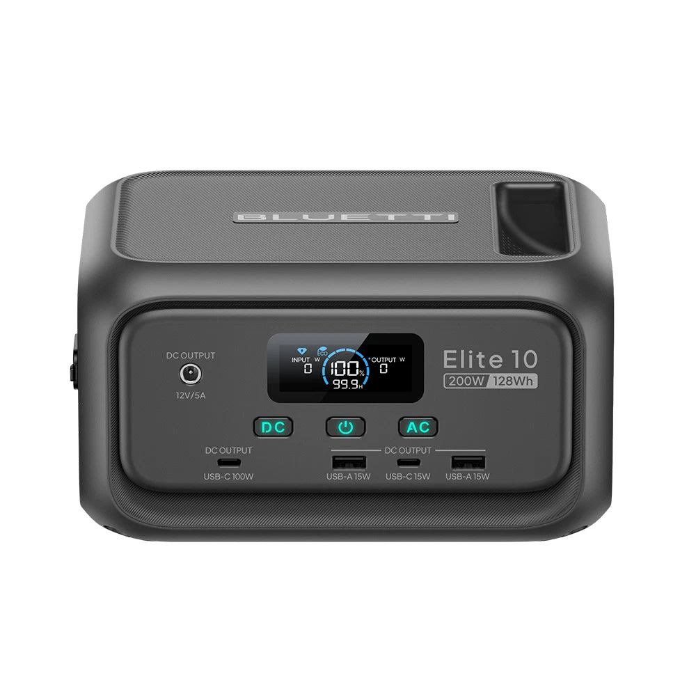 Buy Bluetti,BLUETTI Elite 10 128Wh 200W Mini Portable Power Station Solar Generator Trip Camping - Gadcet UK | UK | London | Scotland | Wales| Near Me | Cheap | Pay In 3 | Power Stations