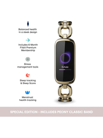 Buy Fitbit,Fitbit Luxe Special Edition Smart Watch - Soft Gold Peony - Gadcet UK | UK | London | Scotland | Wales| Ireland | Near Me | Cheap | Pay In 3 | Watches
