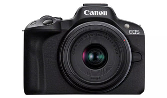 Canon EOS R50 Mirrorless Camera – 24.2MP with RF-S 18-45mm F4.5-6.3 & 55-210mm F5-7.1 IS STM Lenses
