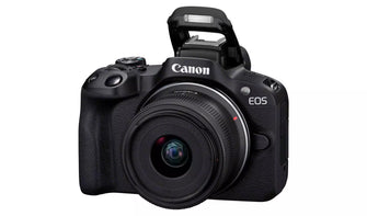 Canon EOS R50 Mirrorless Camera – 24.2MP with RF-S 18-45mm F4.5-6.3 & 55-210mm F5-7.1 IS STM Lenses