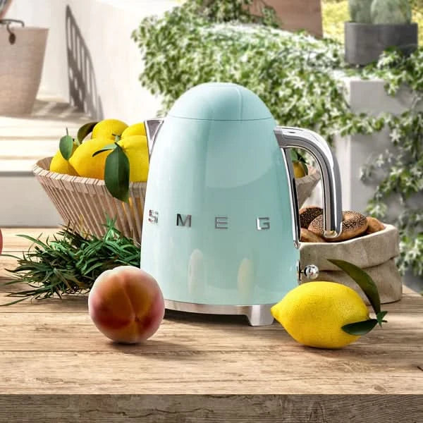 Buy Smeg,Smeg 50's Style Jug Kettle, 1.7L, 300W, Soft Opening, 360° Swivel Base - Pastel Blue - Gadcet UK | UK | London | Scotland | Wales| Near Me | Cheap | Pay In 3 | Electric Kettles