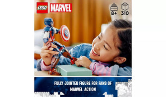 Buy LEGO,LEGO Marvel Captain America Construction Figure Set 76258 - Gadcet UK | UK | London | Scotland | Wales| Ireland | Near Me | Cheap | Pay In 3 | Toys & Games