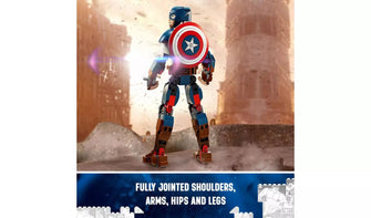 Buy LEGO,LEGO Marvel Captain America Construction Figure Set 76258 - Gadcet UK | UK | London | Scotland | Wales| Ireland | Near Me | Cheap | Pay In 3 | Toys & Games