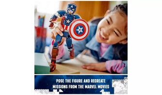 Buy LEGO,LEGO Marvel Captain America Construction Figure Set 76258 - Gadcet UK | UK | London | Scotland | Wales| Ireland | Near Me | Cheap | Pay In 3 | Toys & Games