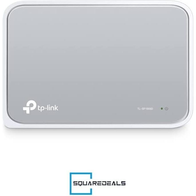 Buy TP-Link,TP-Link TL-SF1005D 5-Port 10/100 Mbps Unmanaged Desktop Switch - White, EU Plug - Gadcet UK | UK | London | Scotland | Wales| Near Me | Cheap | Pay In 3 | Network Cards & Adapters