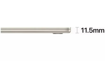 Buy Apple,Apple 2023 MacBook Air (A2941) - 15.3 inch - 512GB SSD - 8GB RAM - M2 Chip - Mac OS - Starlight - Gadcet UK | UK | London | Scotland | Wales| Ireland | Near Me | Cheap | Pay In 3 | Laptops