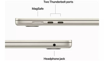 Buy Apple,Apple 2023 MacBook Air (A2941) - 15.3 inch - 512GB SSD - 8GB RAM - M2 Chip - Mac OS - Starlight - Gadcet UK | UK | London | Scotland | Wales| Ireland | Near Me | Cheap | Pay In 3 | Laptops