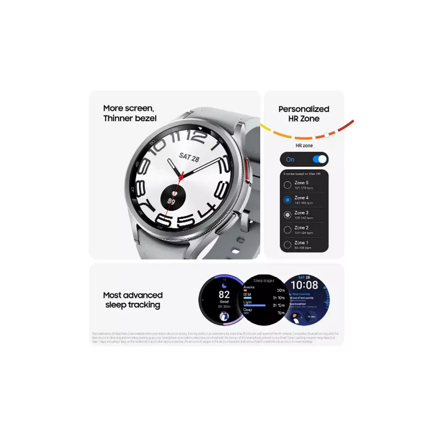 Samsung Galaxy Watch6 Classic 47mm Smart Watch - Black - 5