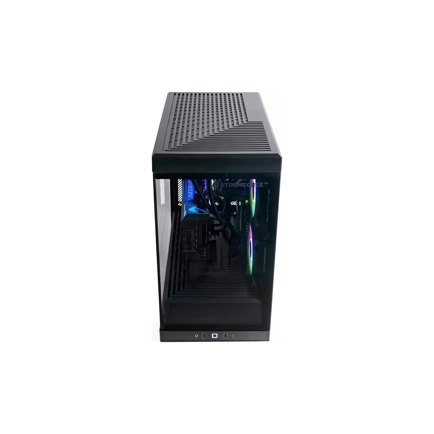 Buy Stormforce,Stormforce Crystal Gaming Desktop - RTX 4070, Intel Core i5, 16GB RAM, 1TB SSD Black - Gadcet UK | UK | London | Scotland | Wales| Near Me | Cheap | Pay In 3 | Computer Components
