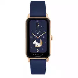 Buy Radley,Radley Series 21 Blue Silicone Strap Smart Watch - Gadcet UK | UK | London | Scotland | Wales| Near Me | Cheap | Pay In 3 | Smart Watches