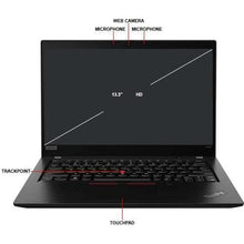 Lenovo ThinkPad X390 – Intel Core i5-8365U, 16GB RAM, 256GB SSD, 13" Display – Black – Lightweight Business Laptop