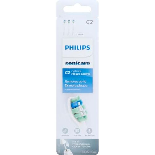 Buy Philips,Philips Sonicare Optimal Plaque Control Replacement Heads, BrushSync, 3-Pack - White (HX9023/65) - Gadcet UK | UK | London | Scotland | Wales| Near Me | Cheap | Pay In 3 | Toothbrushes