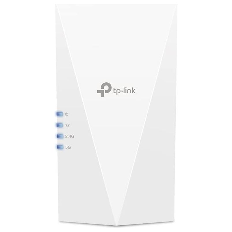 TP-Link,TP-Link AX1800 Dual Band Wi-Fi 6 Range Extender, Broadband/Wi-Fi Extender, Wi-Fi Booster/Hotspot with 1 Gigabit Port, Built-In Access Point Mode, Easy Setup, UK Plug (RE600X) - Gadcet.com