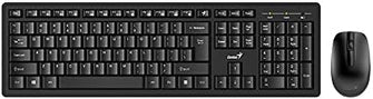 Buy Genius,Genius Smart KM-8200 Wireless Keyboard and Mouse Combo - Black - Gadcet.com | UK | London | Scotland | Wales| Ireland | Near Me | Cheap | Pay In 3 | Computer Accessories