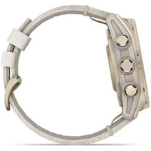 Buy Garmin,Garmin fēnix 8 43mm AMOLED - Sapphire, Soft Gold Stainless Steel with Fog Gray Leather Band & Fog Gray/Dark Sandstone Silicone Band - Gadcet UK | UK | London | Scotland | Wales| Near Me | Cheap | Pay In 3 | Smart Watches