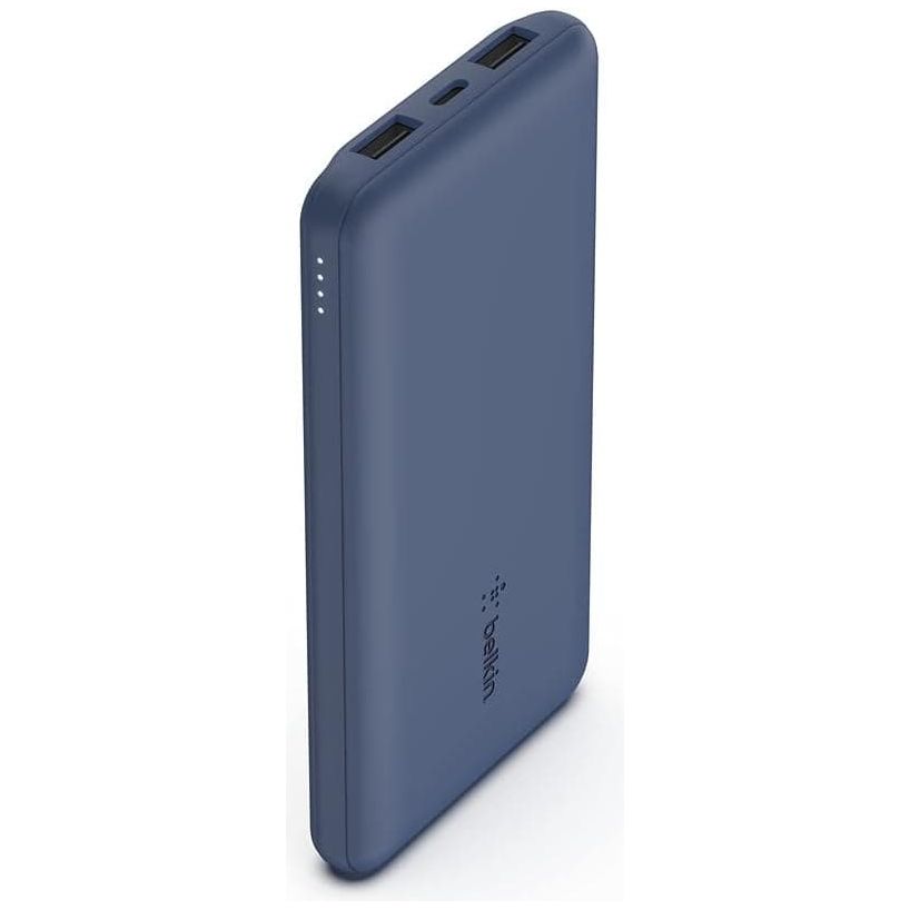 Buy Belkin,Belkin USB C Portable Power Bank (10000 mAh with 1 USB C Port and 2 USB A Ports for up to 15W Charging for iPhone, Android, AirPods, iPad, and More) – Blue - Gadcet UK | UK | London | Scotland | Wales| Ireland | Near Me | Cheap | Pay In 3 | Power Adapters & Chargers