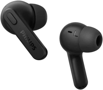 Buy Philips,PHILIPS TAT2206BK/00 Earbuds - Bluetooth, Splash & Sweat Resistant, Up to 18 Hrs Playtime, Built-in Mic, Soft Silicone Tips in 3 Sizes, Classic Comfort Design, Black - Gadcet UK | UK | London | Scotland | Wales| Near Me | Cheap | Pay In 3 | Headphones & Headsets