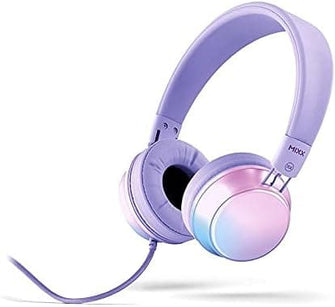 Buy MIXX,Mixx Audio | Limited Edition OX1 On-Ear Stereo Foldable Headphones With In-Line Mic - Headphones for girls teens kids, Pink and Purple Mermaid - 3.5mm Jack - Gadcet UK | UK | London | Scotland | Wales| Ireland | Near Me | Cheap | Pay In 3 | Headphones