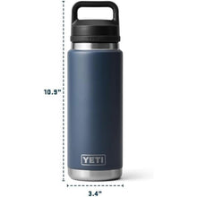 YETI Rambler Chug Bottle 26oz (769ml) – Vacuum Insulated Stainless Steel, Leakproof Cap (Seafoam)