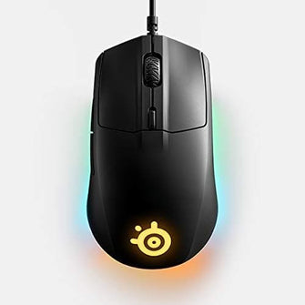 Buy SteelSeries,SteelSeries Rival 3 - Gaming Mouse - 8,500 CPI TrueMove Core Optical Sensor - 6 Programmable Buttons - Split Trigger Buttons - Black - Gadcet UK | UK | London | Scotland | Wales| Near Me | Cheap | Pay In 3 | Keyboard & Mouse