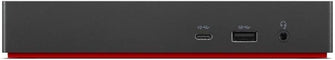 Buy Lenovo,Lenovo ThinkPad Universal USB-C Dock - Mobile Option, UK, Black - Gadcet UK | UK | London | Scotland | Wales| Near Me | Cheap | Pay In 3 | Laptop Docking Stations