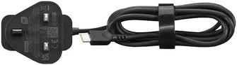 Lenovo 65W USB-C Wall Adapter – UK Power Adapter, Indoor Charger, Black