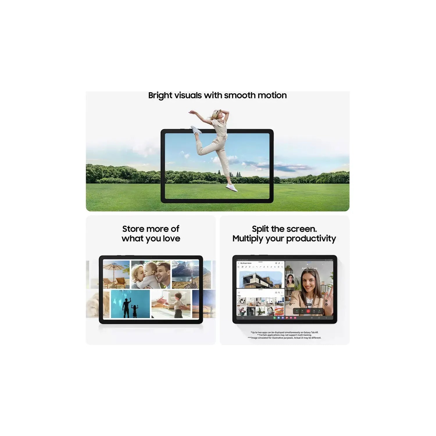 Buy Samsung,Samsung Galaxy Tab A9+ 5G (SM-X216B), 11" Tablet, 64GB Storage, 4GB RAM, Navy, Unlocked - Gadcet UK | UK | London | Scotland | Wales| Near Me | Cheap | Pay In 3 | Tablet Computers