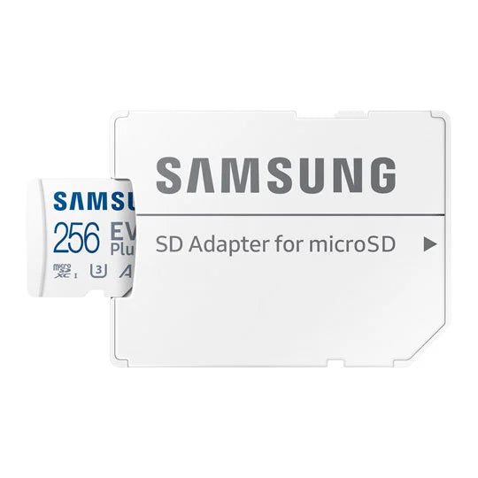 Buy Samsung,Samsung EVO Plus 256GB MicroSDXC Card UHS-I U3 with SD Adapter - Gadcet UK | UK | London | Scotland | Wales| Near Me | Cheap | Pay In 3 | Flash Memory Cards