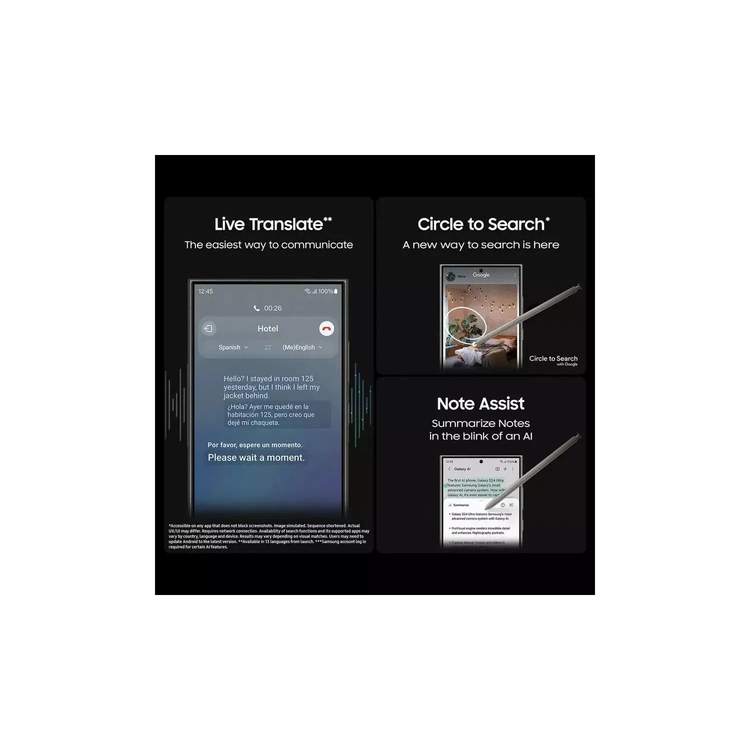 Buy Samsung,Samsung Galaxy S24 Ultra 5G 256GB AI Phone - Black - Unlocked - Gadcet UK | UK | London | Scotland | Wales| Near Me | Cheap | Pay In 3 | Unlocked Phones
